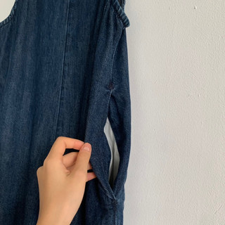 quần yếm jean freesize