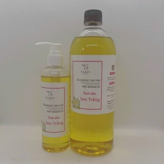 Dầu massage body sen trắng 1 lít