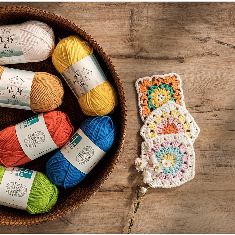 LEN CHIẾT Susan's Family 4 chuyên móc thú bông mềm mượt, không bai nhão