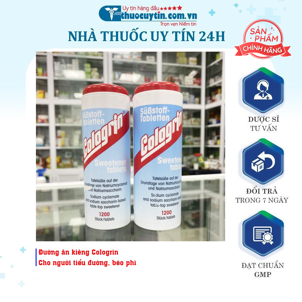 [CHÍNH HÃNG] Đường ăn kiêng Cologrin cho người tiểu đường, béo phì
