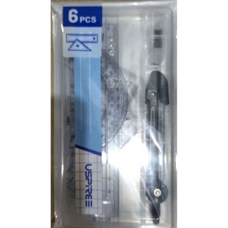 Bộ Compa thước kẻ deli 9609