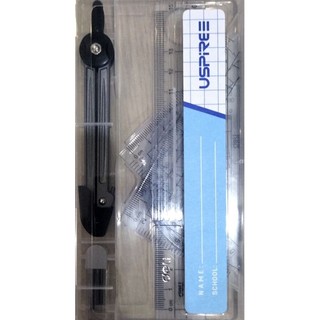 Bộ Compa thước kẻ deli 9609