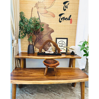 Bộ 4 chân gỗ tự nhiên size bự siêu chắc chắn