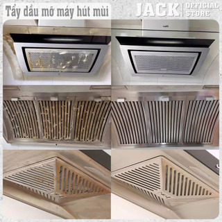 Tẩy Dầu Mỡ, Tẩy Cặn Canxi, Tẩy Vết Bẩn Nhà Bếp Đa Năng JACK 650ml Làm Sạch Hiệu Quả Nhanh Chóng