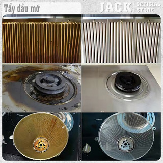 Tẩy Dầu Mỡ, Tẩy Cặn Canxi, Tẩy Vết Bẩn Nhà Bếp Đa Năng JACK 650ml Làm Sạch Hiệu Quả Nhanh Chóng