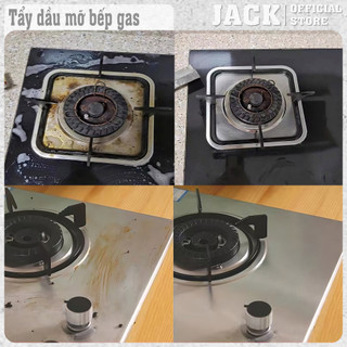 Tẩy Dầu Mỡ, Tẩy Cặn Canxi, Tẩy Vết Bẩn Nhà Bếp Đa Năng JACK 650ml Làm Sạch Hiệu Quả Nhanh Chóng