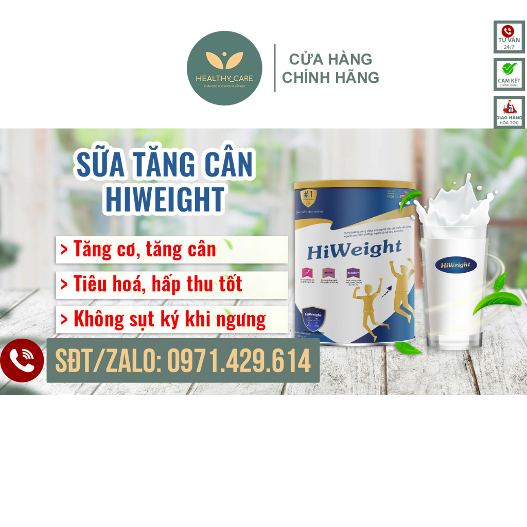 Combo 2 lon Sữa non tăng cân Hoa Kỳ HIWEIGHT