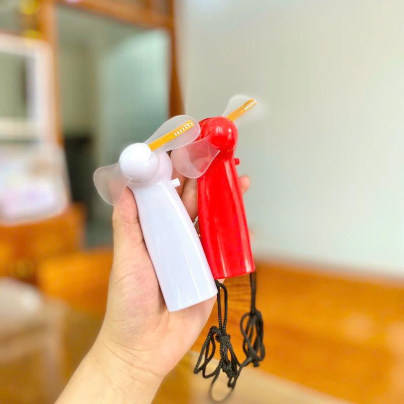 Quạt Pin I LOVE YOU  Phù Hợp Làm Quà Tặng