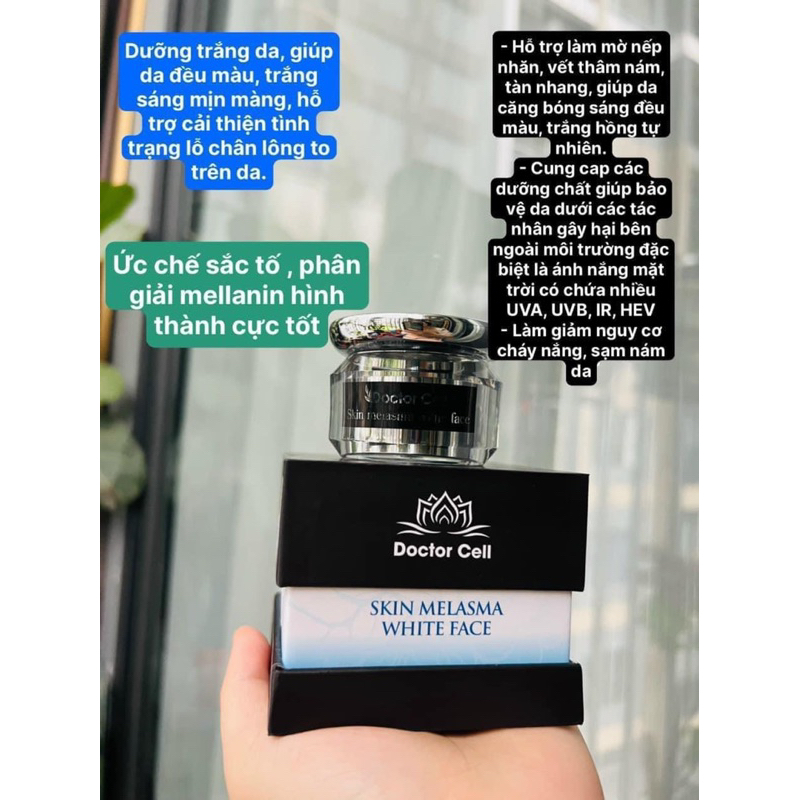 Kem Nám B3 Melasma Ức Chế Sắc Tố Phân Giải MelaNin Dưỡng Trắng Làm Đều Màu Da Cải Thiện Tình Trạng L