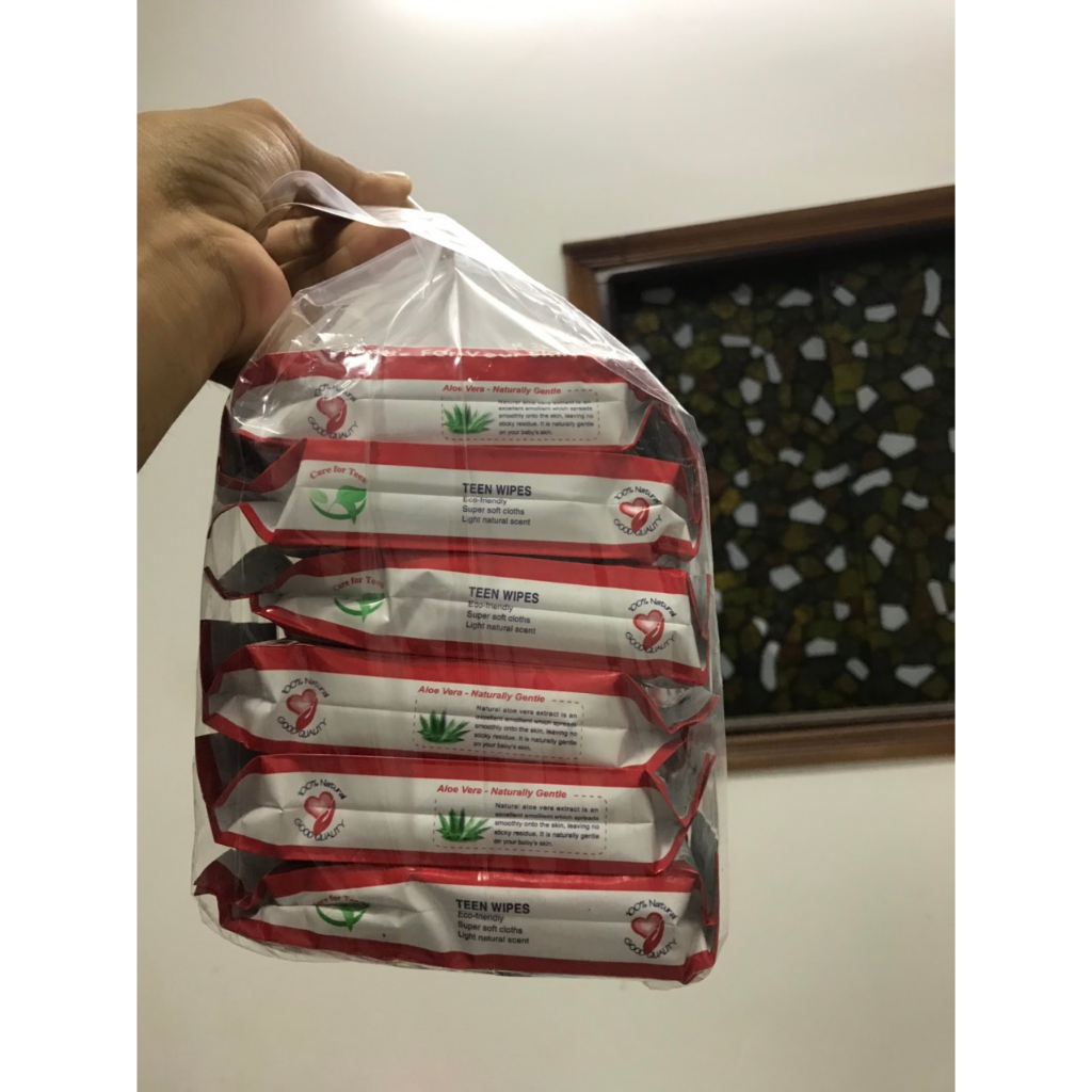 LỐC 12 GÓI KHĂN ƯỚT BỎ TÚI 20 TỜ TIỆN LỢI