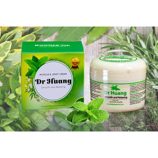 Dầu thảo dược xoa bóp đài loan dr. huang giúp giảm đau nhức xương khớp, giảm đau khi chấn thương - hộp 50g