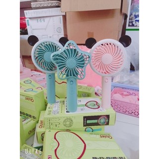 Quạt cầm tay hình mickey
