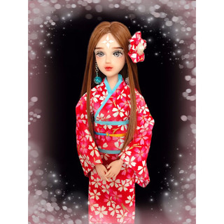 kimono búp bê 30cm