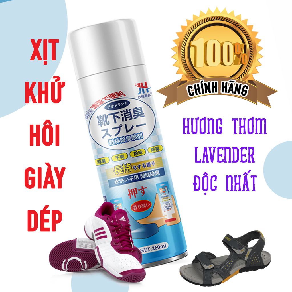 🔥_THANH LÝ_ Xịt khử mùi hôi giày RẺ NHẤT THỊ TRƯỜNG