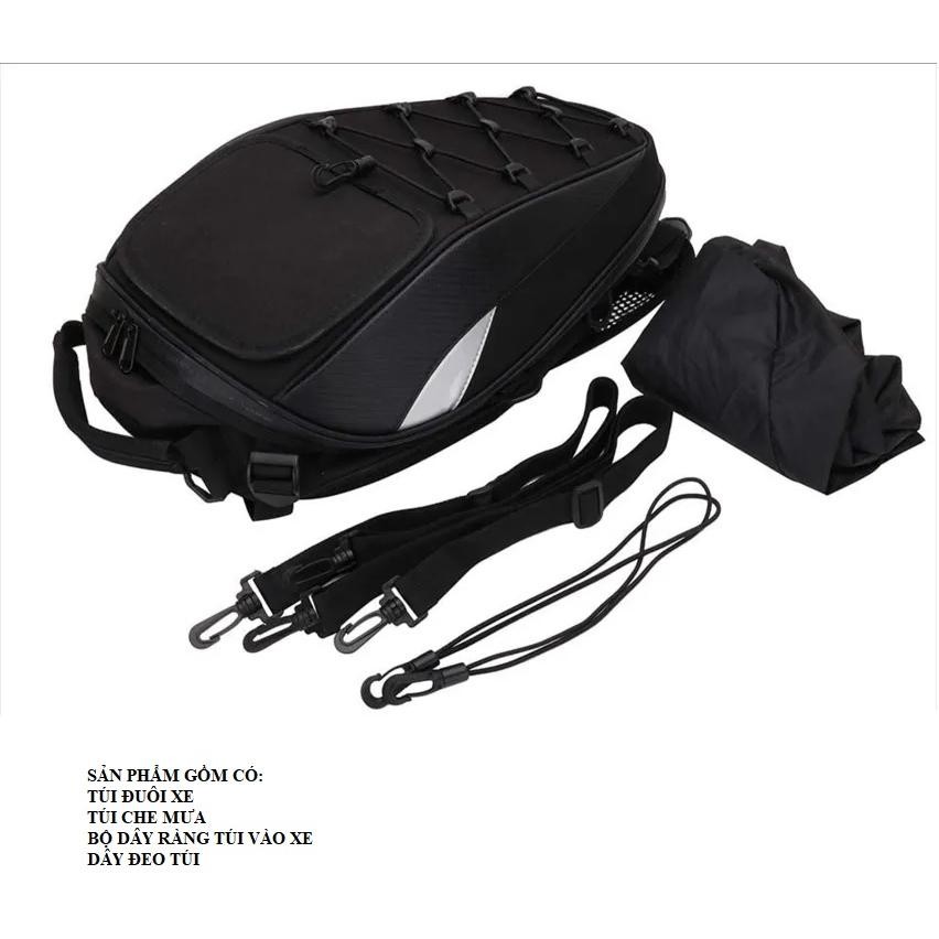 TÚI ĐUÔI XE-TÚI BÌNH XĂNG TRƯỚC-CHỐNG THẤM NƯỚC