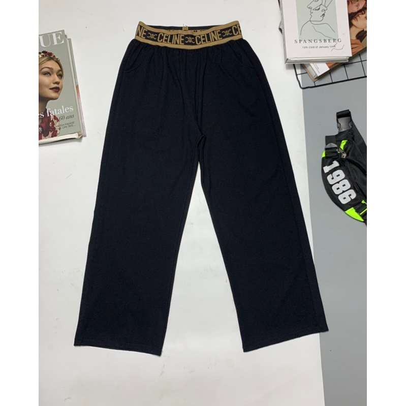 Quần xuông umi cạp chữ cho bé gái hàng đẹp loại 1 mềm mát