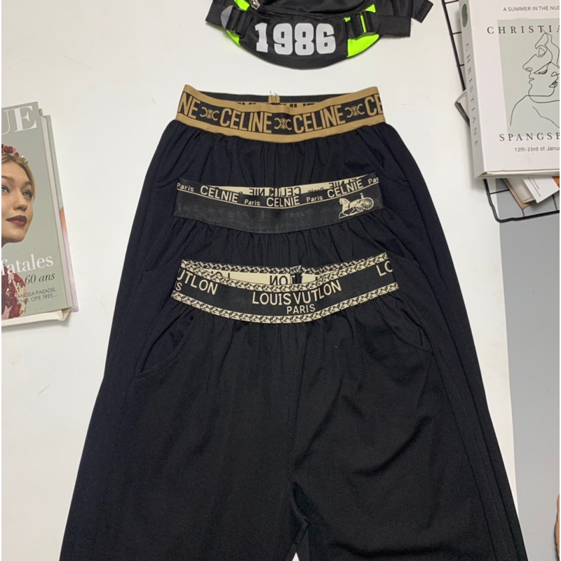 Quần xuông umi cạp chữ cho bé gái hàng đẹp loại 1 mềm mát