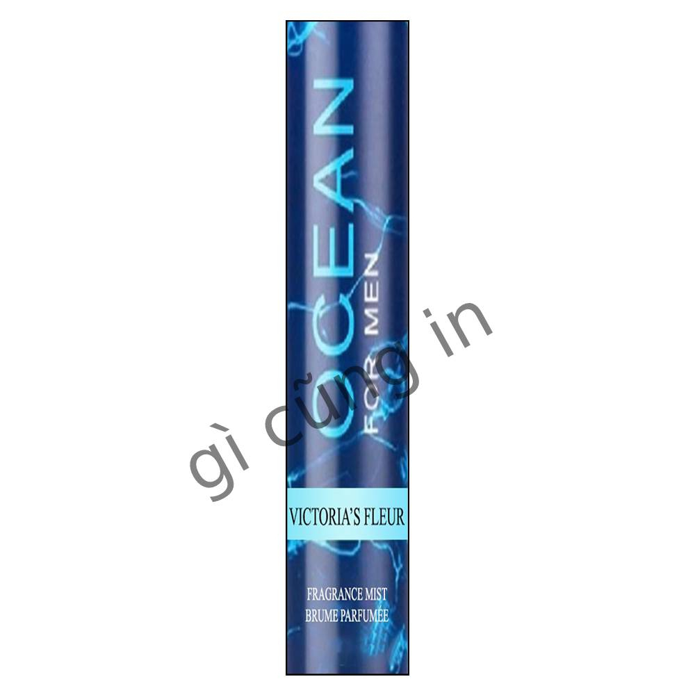 Tem nước hoa chiết Victoria's Fleur ocean for men - 85 tem