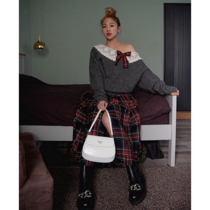 Túi xách nữ, túi đeo vai, túi  kẹp nách p.ra.da thời trang