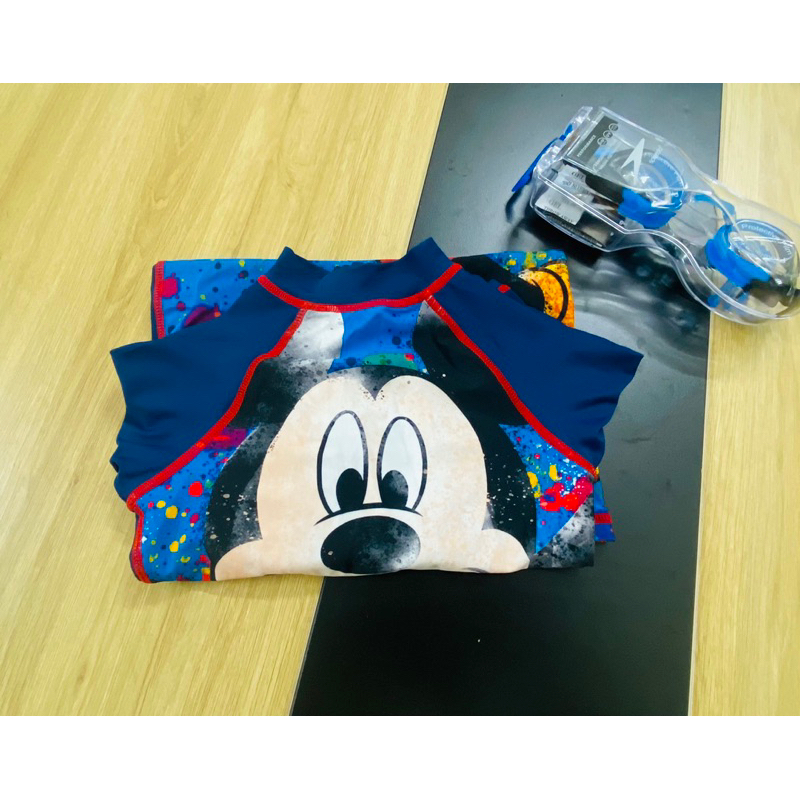 Set bơi liền thân cho bé hình Mic.key xuất dư xịn