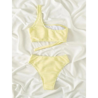 Bikini lệch vai phối xích cực xinh