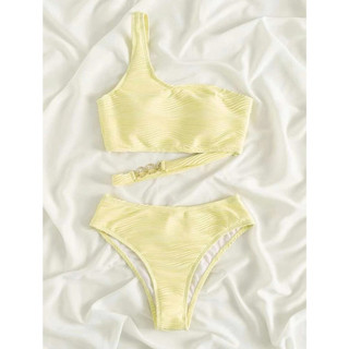 Bikini lệch vai phối xích cực xinh