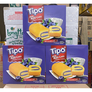 Bánh bông lan Tipo Sữa chua việt quất 368g