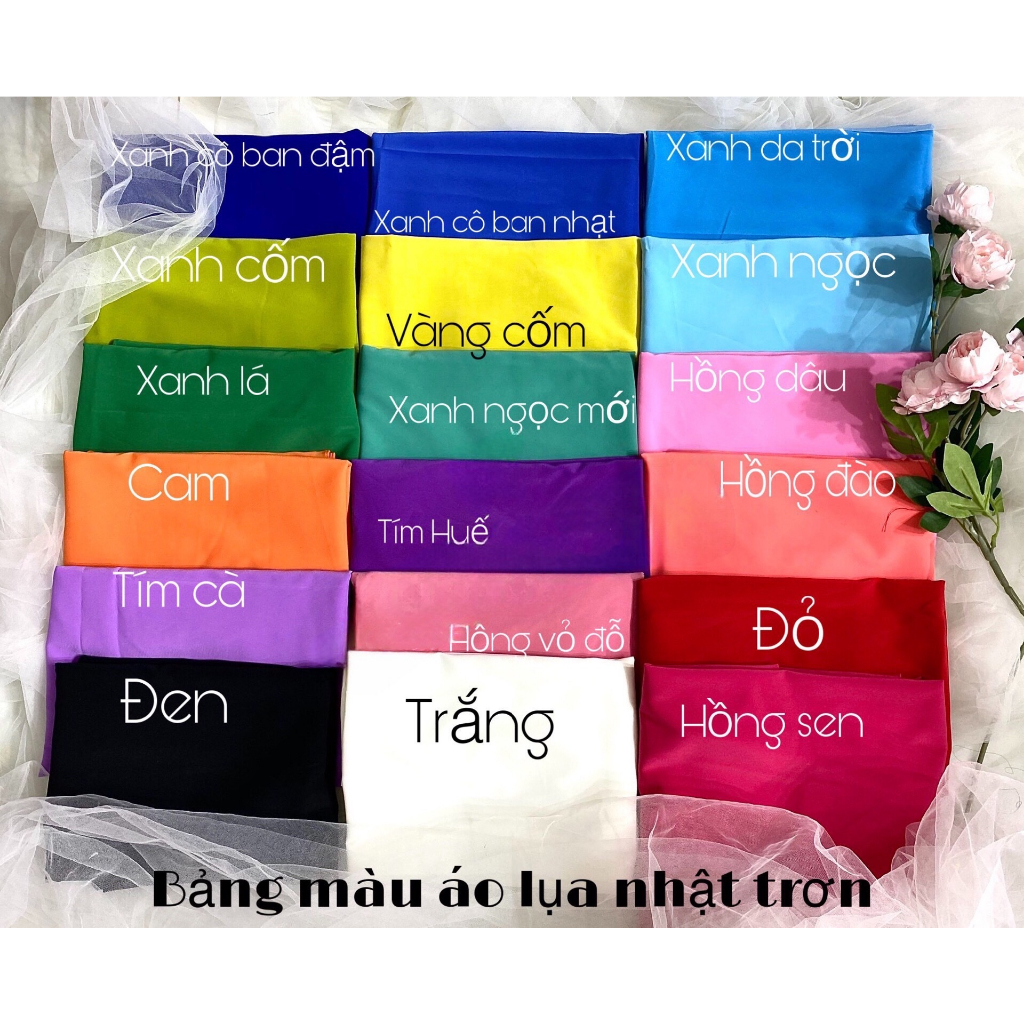 Áo dài cách tân trơn dáng xuông màu xanh rêu