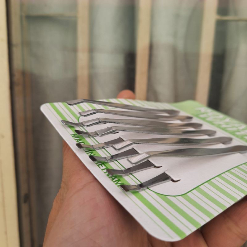 🏵Set 12 cây Nhíp thép không rỉ