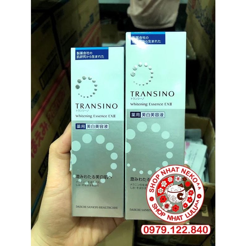 (Auth) Bộ Transino Nhật Bản - Kem dưỡng da ban đêm, kem ngày, tinh chất, transino 240 viên, transino white c clear