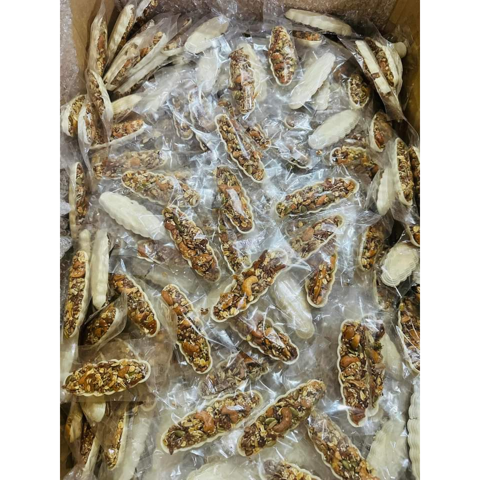 BÁNH THUYỀN MIX HẠT DINH DƯỠNG ăn kiêng Đồ ăn vặt Healthy 500gr