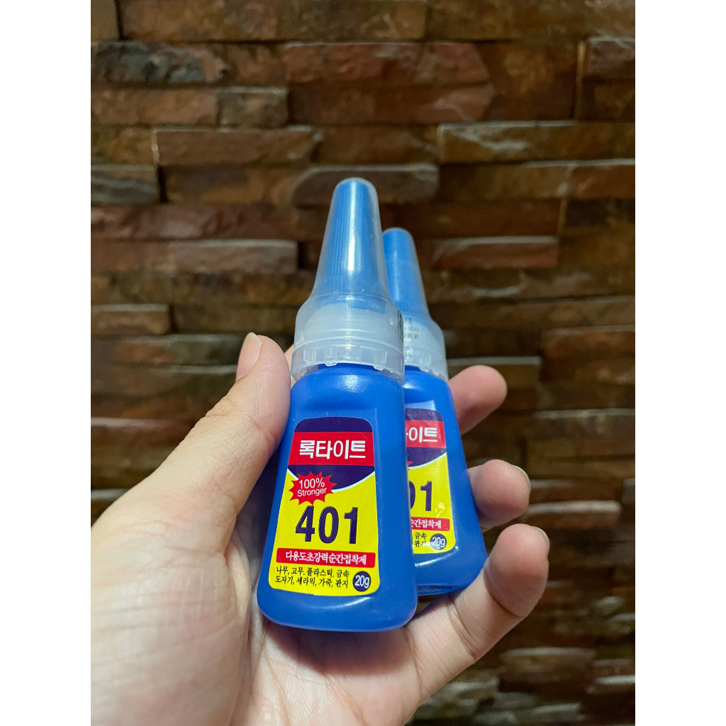 Keo 401 dán móng nail Hàn Quốc  - Phụ kiện làm nail chuyên nghiệp giá rẻ