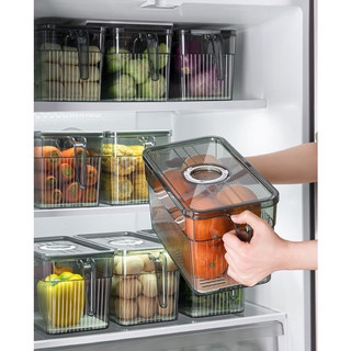 Hộp đựng thực phẩm tủ lạnh , hộp bảo quản thực phẩm, dễ dàng bảo quản rau củ