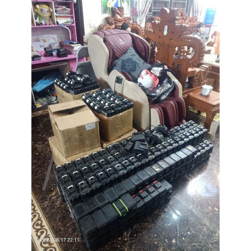 Nhanh Nhanh   khối pin 5S-2P  như hình hàng lưu kho