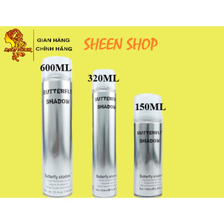 Gôm xịt tóc Butterfly Shadow . giũ nếp 24h siêu cứng