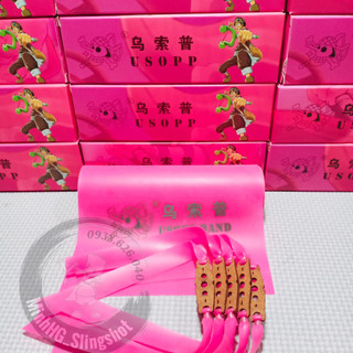 [ KHỔ ĐẾN MÁ ] Thun Usopp V3 cột sẵn + da nâu siêu bền