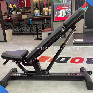 Ghế đa năng RELAX chính hãng tập gym tập tạ, adjustable bench, dumbbell press ULTIMATE GYM