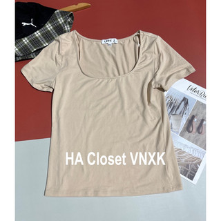 Áo Thun Crop Nữ Love J