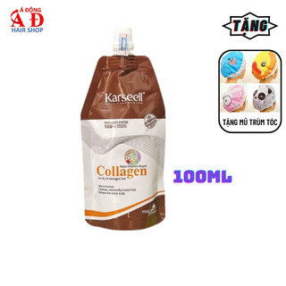 Hấp dầu Karseell Collagen mềm mượt phục hồi tóc Gói Mini 100ml 