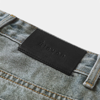 Quần baggy jeans Eleven Logo