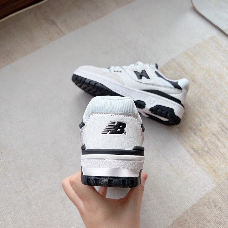 Giày Thể Thao NB 550, New Balance 550 ',White Black' ,Giày NB 550 Basic Đen Trắng Hàng Cao Cấp Full Box Bill | BigBuy360 - bigbuy360.vn