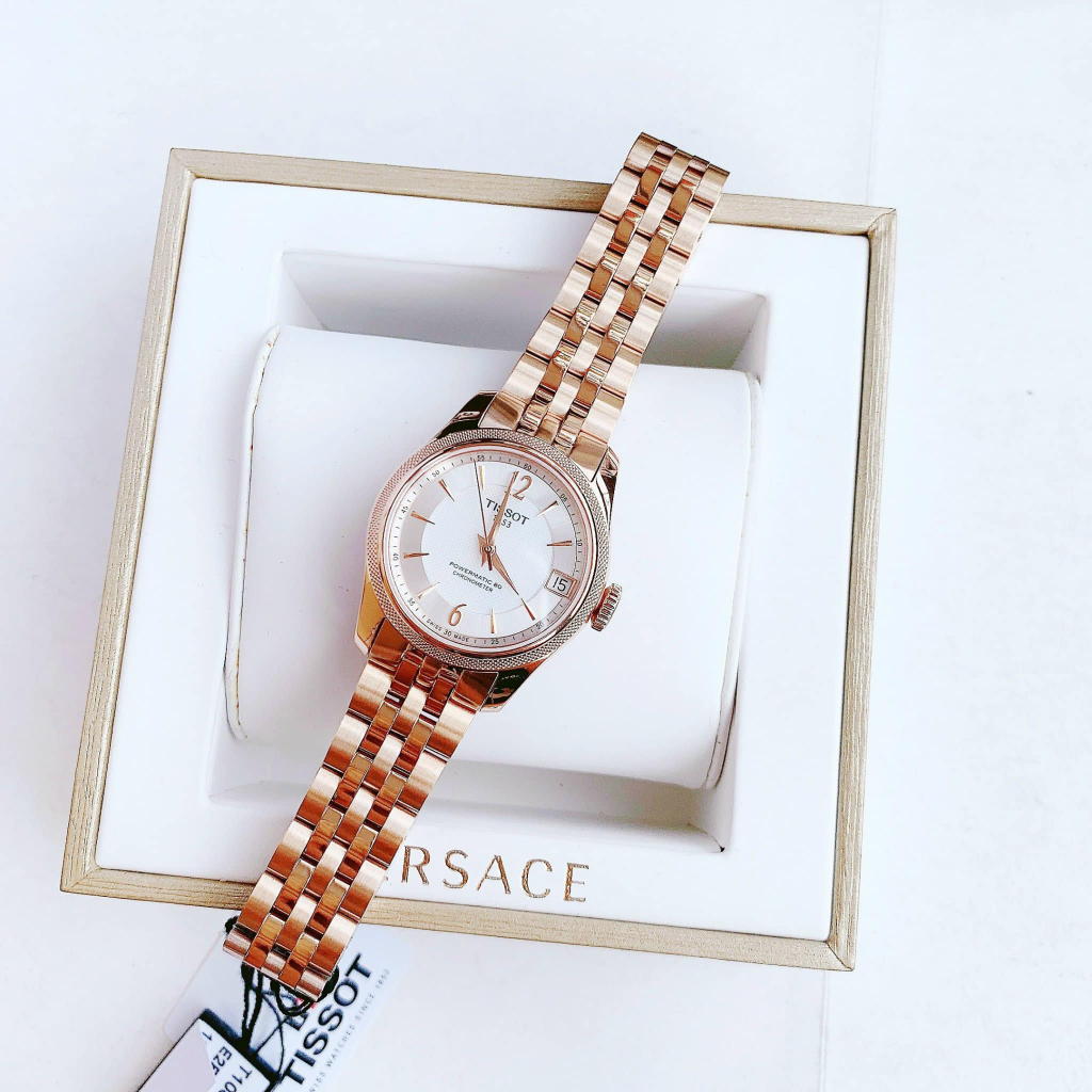 Đồng hồ nữ Tissot T-Classic Ballade Powermatic 80 - Màu rose gold  T1082083311700