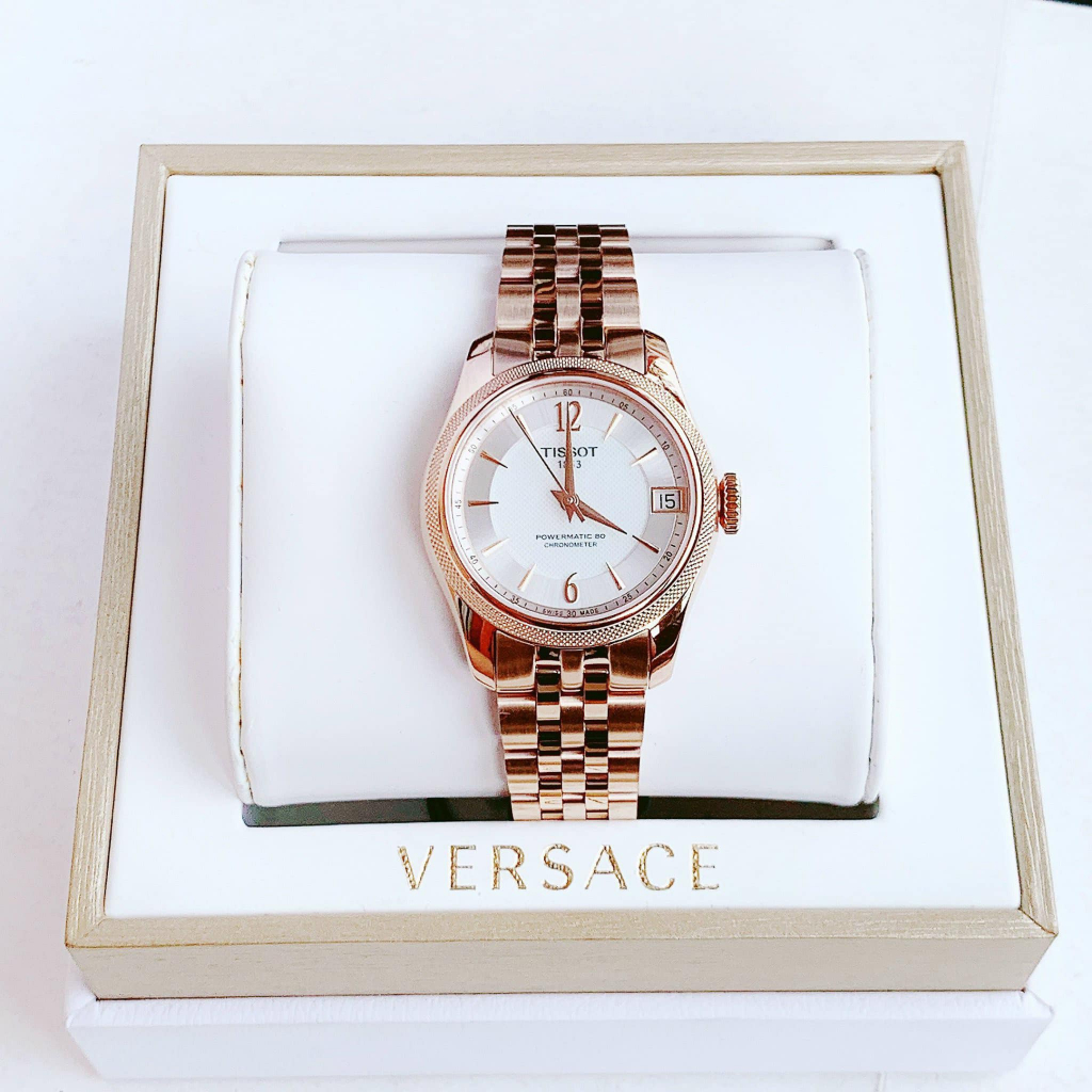 Đồng hồ nữ Tissot T-Classic Ballade Powermatic 80 - Màu rose gold  T1082083311700
