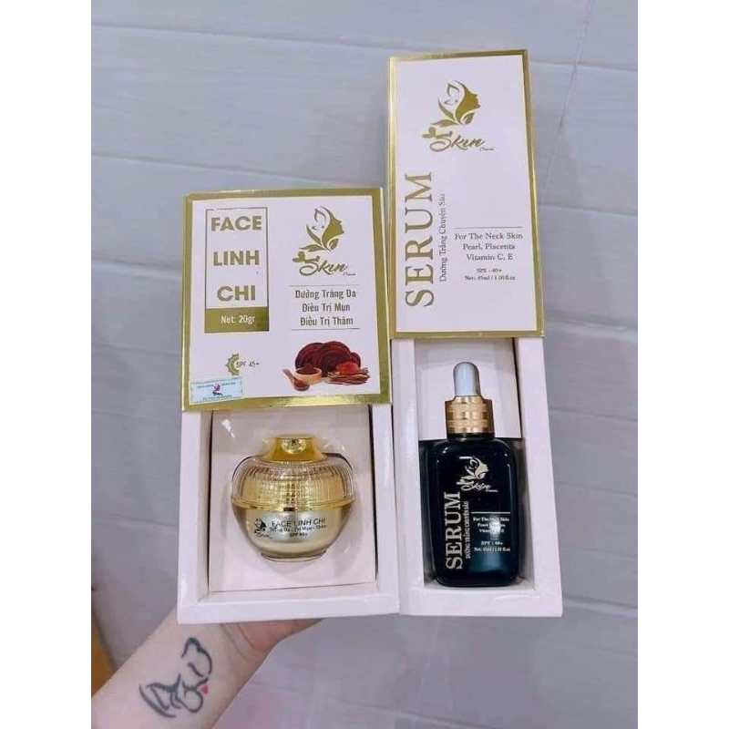 Serum Linh Chi 45 ml - Serum Dưỡng Da Căng Mịn
