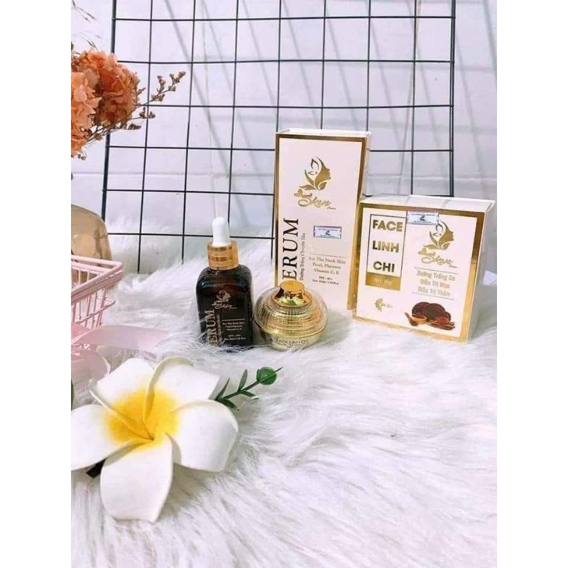 Serum Linh Chi 45 ml - Serum Dưỡng Da Căng Mịn