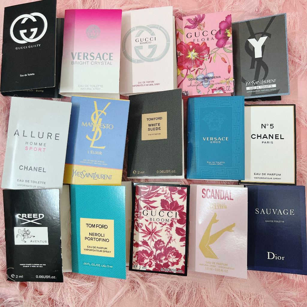Mẫu thử nước hoa mini 2ml các hãng, Vial nước hoa dùng thử NAM PERFUME