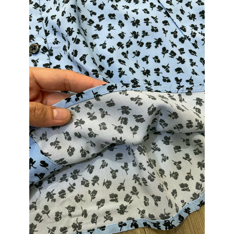 Váy bé gái hoa nhí bé gái cực mát size 5-14Y mẹ bé mặc đôi được satsunkid