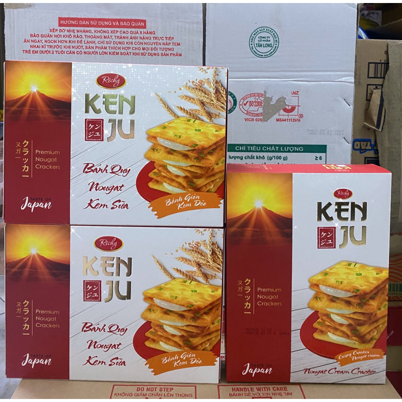 Bánh Giòn Kem Dẻo Richy Kenju 279g