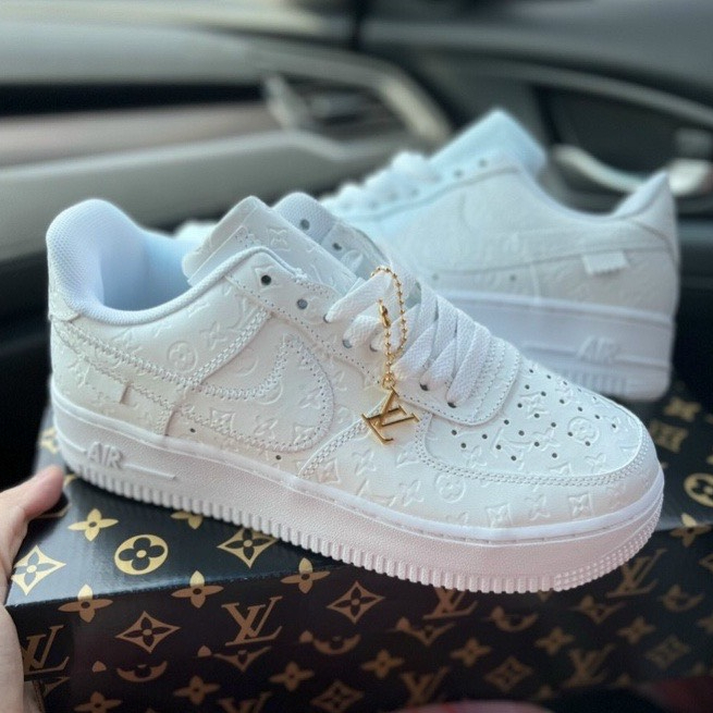 Giày_Nike Air Force 1 LV Trắng, Giày AF1 LV Bản Cao Cấp Bản Đẹp Hot Trend Full Box Bill | BigBuy360 - bigbuy360.vn