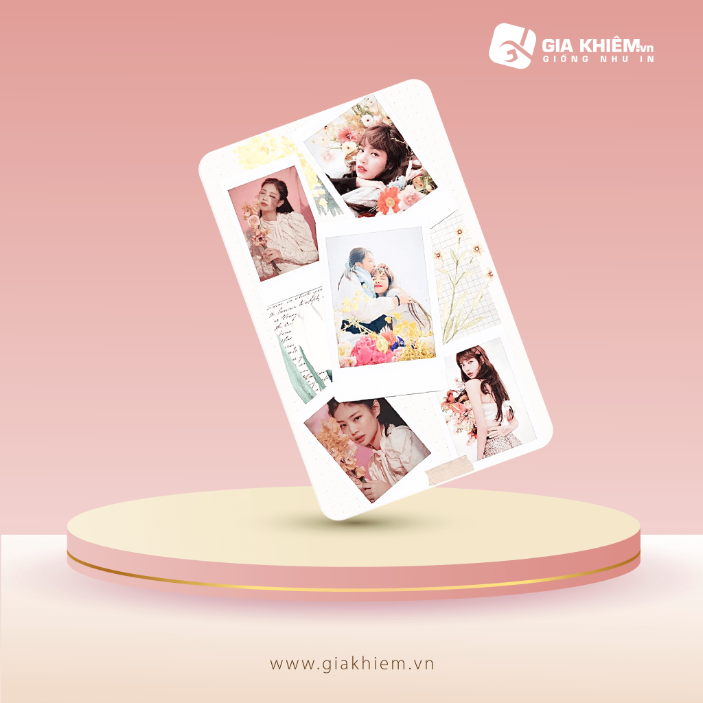 Card bơi BLACKPINK  Card nhựa dày như thẻ ATM CCCD